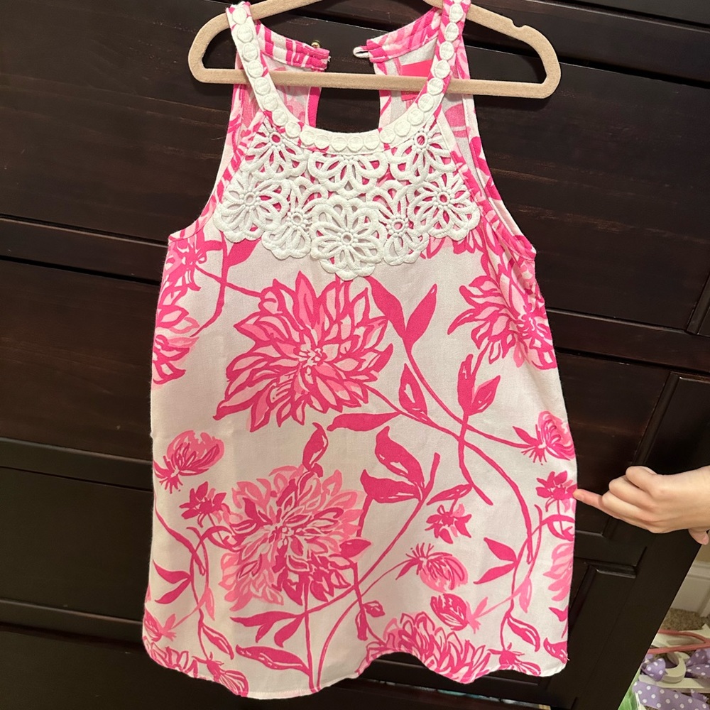 Sale! NWOT Lilly Pulitzer Girls Mini Pearl Shift sz 8